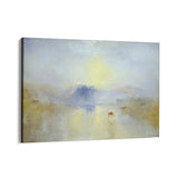 Quadro Stampa su Tela Norham Castle, Sunrise, William Turner - CupidoDesign