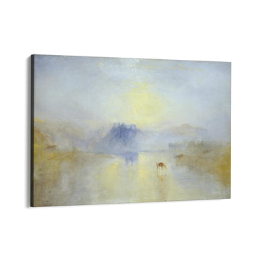 Quadro Stampa su Tela Norham Castle, Sunrise, William Turner - CupidoDesign