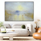 Quadro Stampa su Tela Norham Castle, Sunrise, William Turner - CupidoDesign