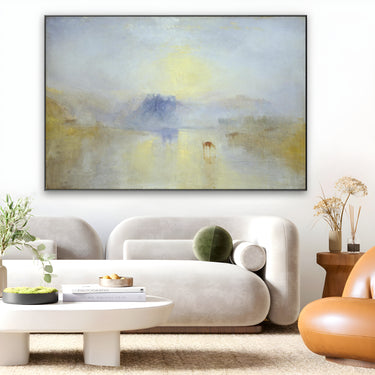 Quadro Stampa su Tela Norham Castle, Sunrise, William Turner - CupidoDesign