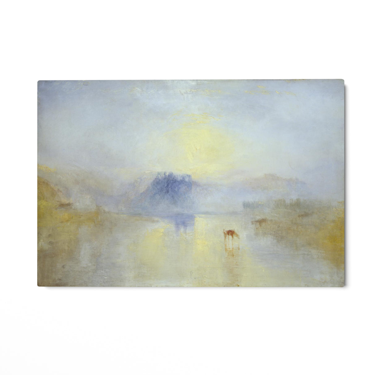 Quadro Stampa su Tela Norham Castle, Sunrise, William Turner - CupidoDesign