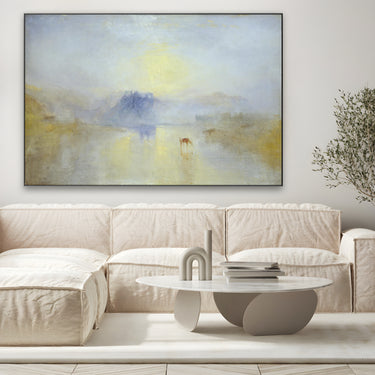 Quadro Stampa su Tela Norham Castle, Sunrise, William Turner - CupidoDesign