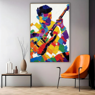 Quadro Stampa su Tela Note Ribelli - CupidoDesign