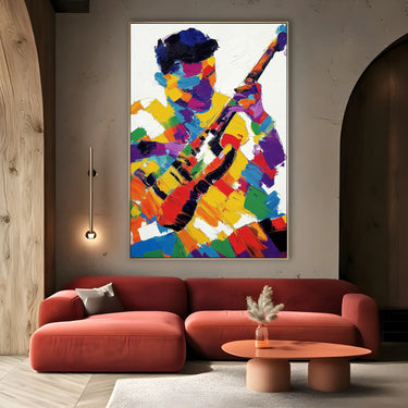 Quadro Stampa su Tela Note Ribelli - CupidoDesign