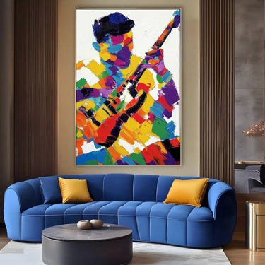 Quadro Stampa su Tela Note Ribelli - CupidoDesign