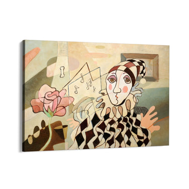 Quadro Stampa su Tela Note di maschera - CupidoDesign