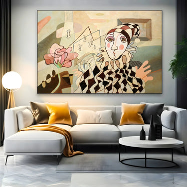 Quadro Stampa su Tela Note di maschera - CupidoDesign