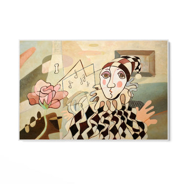 Quadro Stampa su Tela Note di maschera - CupidoDesign