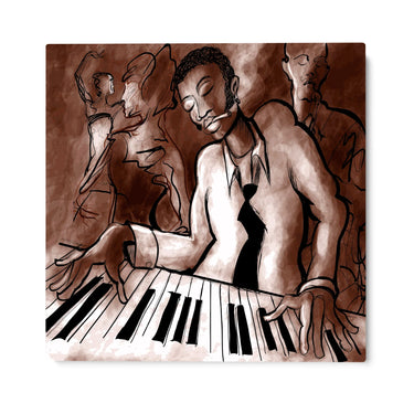Quadro Stampa su Tela Note in Fumo - CupidoDesign