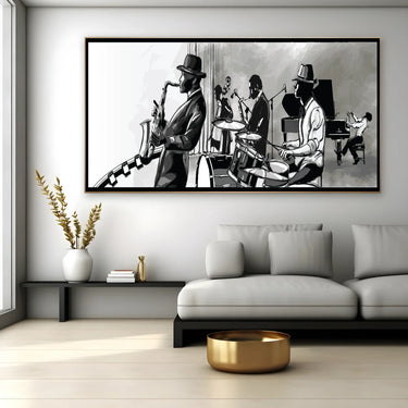 Quadro Stampa su Tela Note in Ombra - CupidoDesign