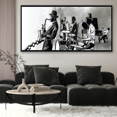 Quadro Stampa su Tela Note in Ombra - CupidoDesign