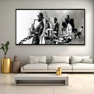 Quadro Stampa su Tela Note in Ombra - CupidoDesign
