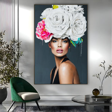Quadro Stampa su Tela Nudo Vibrante - CupidoDesign