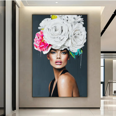Quadro Stampa su Tela Nudo Vibrante - CupidoDesign