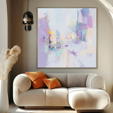 Quadro Stampa su Tela Oasi Interiore - CupidoDesign