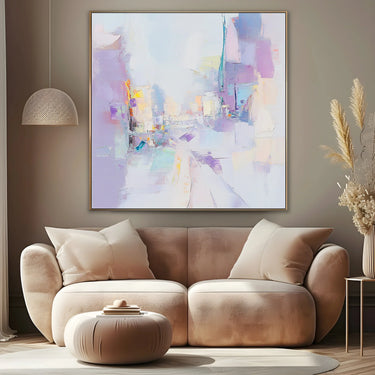 Quadro Stampa su Tela Oasi Interiore - CupidoDesign