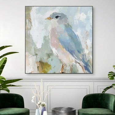 Quadro Stampa su Tela Occhi Celesti - CupidoDesign