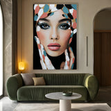 Quadro Stampa su Tela Occhi Dorati - CupidoDesign