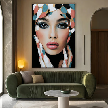 Quadro Stampa su Tela Occhi Dorati - CupidoDesign