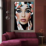 Quadro Stampa su Tela Occhi Dorati - CupidoDesign