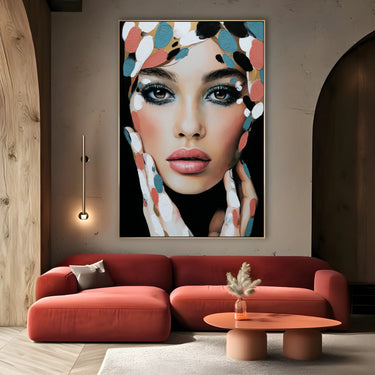 Quadro Stampa su Tela Occhi Dorati - CupidoDesign