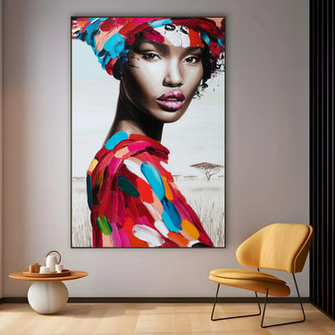 Quadro Stampa su Tela Occhi Persi - CupidoDesign