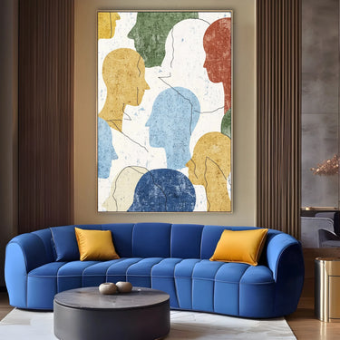 Quadro Stampa su Tela Occhi Scomposti - CupidoDesign