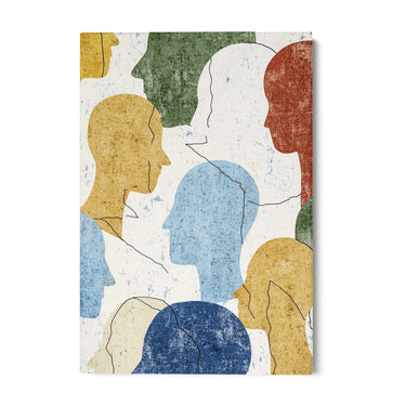 Quadro Stampa su Tela Occhi Scomposti - CupidoDesign
