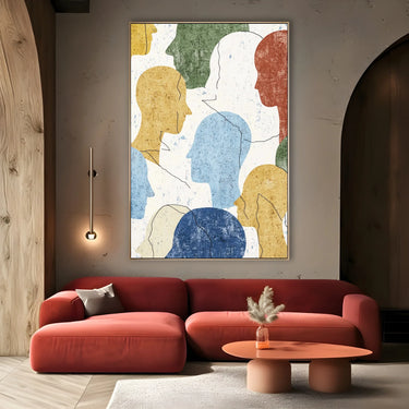 Quadro Stampa su Tela Occhi Scomposti - CupidoDesign