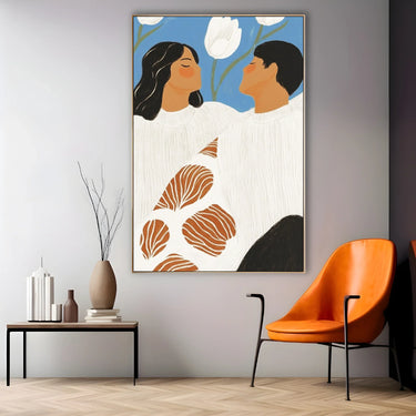 Quadro Stampa su Tela Occhi Tra Noi - CupidoDesign