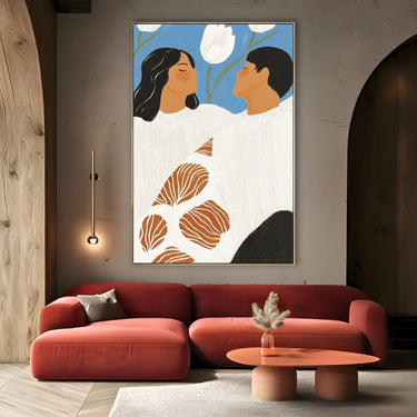 Quadro Stampa su Tela Occhi Tra Noi - CupidoDesign