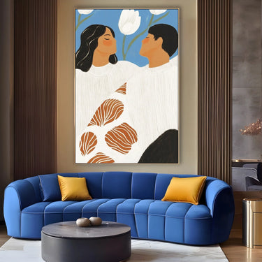 Quadro Stampa su Tela Occhi Tra Noi - CupidoDesign