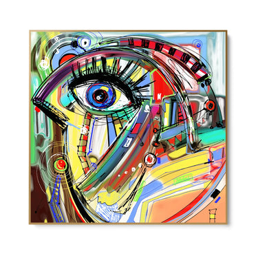 Quadro Stampa su Tela Occhio Cosmico - CupidoDesign