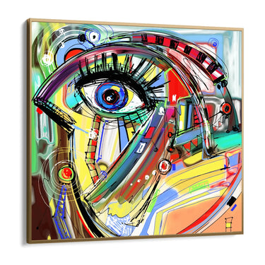 Quadro Stampa su Tela Occhio Cosmico - CupidoDesign