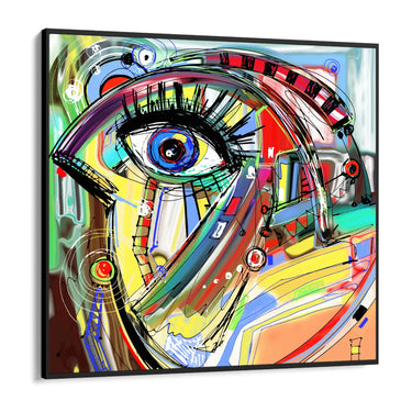 Quadro Stampa su Tela Occhio Cosmico - CupidoDesign