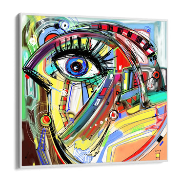Quadro Stampa su Tela Occhio Cosmico - CupidoDesign