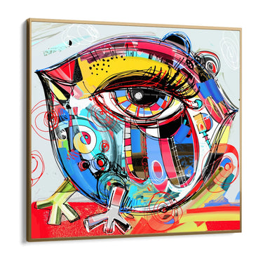 Quadro Stampa su Tela Occhio Interiore - CupidoDesign