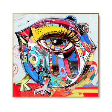 Quadro Stampa su Tela Occhio Interiore - CupidoDesign