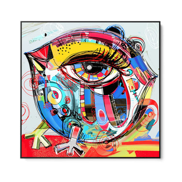 Quadro Stampa su Tela Occhio Interiore - CupidoDesign