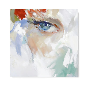 Quadro Stampa su Tela Occhio Rosso - CupidoDesign