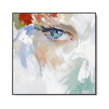 Quadro Stampa su Tela Occhio Rosso - CupidoDesign