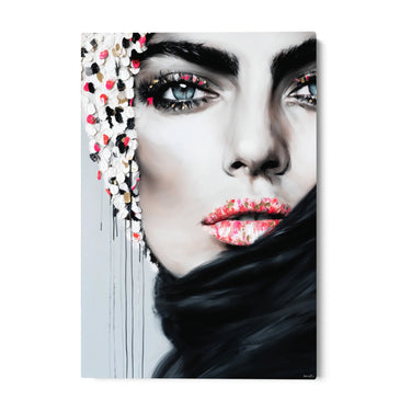 Quadro Stampa su Tela Occhio Tropicale - CupidoDesign
