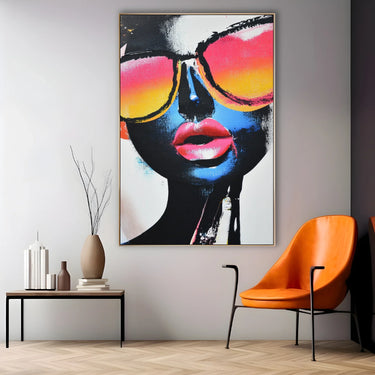 Quadro Stampa su Tela Occhio Visionario - CupidoDesign