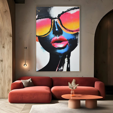 Quadro Stampa su Tela Occhio Visionario - CupidoDesign