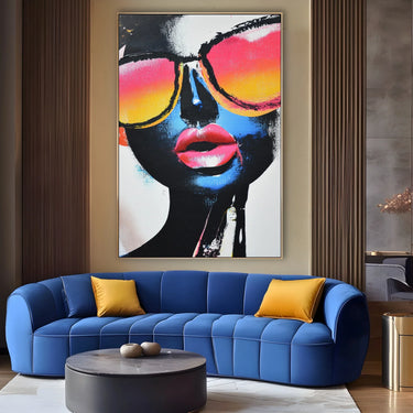 Quadro Stampa su Tela Occhio Visionario - CupidoDesign