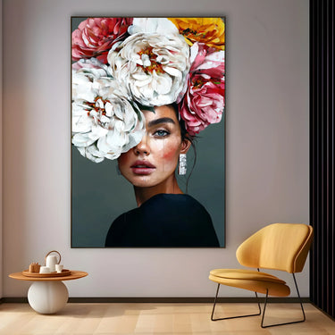 Quadro Stampa su Tela Ocra Morbida - CupidoDesign