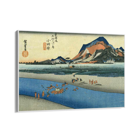 Quadro Stampa su Tela Odawara, Utagawa Hiroshige - CupidoDesign