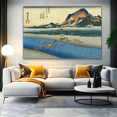 Quadro Stampa su Tela Odawara, Utagawa Hiroshige - CupidoDesign