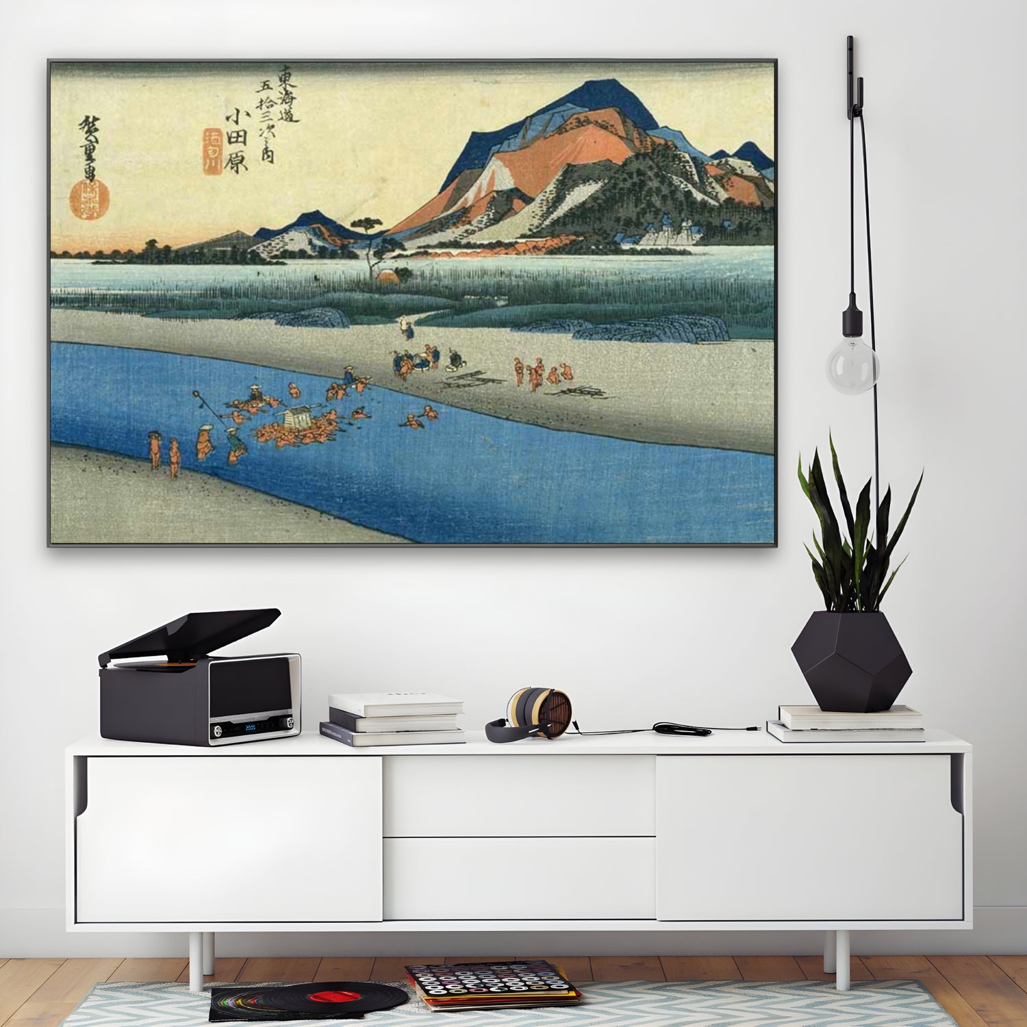 Quadro Stampa su Tela Odawara, Utagawa Hiroshige - CupidoDesign