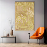 Quadro Stampa su Tela Olio di insalata di Delft, Jan Toorop - CupidoDesign
